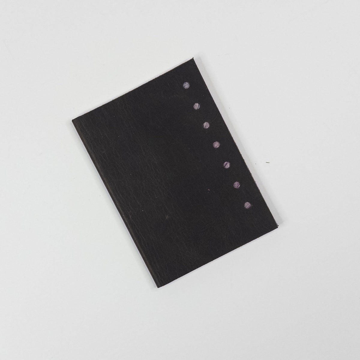 Leather Soft Cover Pamphlet-Style Book - Brown