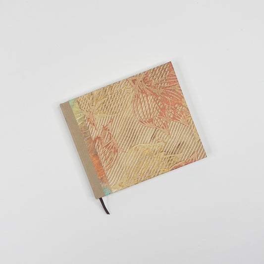 Handmade Casebound Book - Copper, Gold & Brown