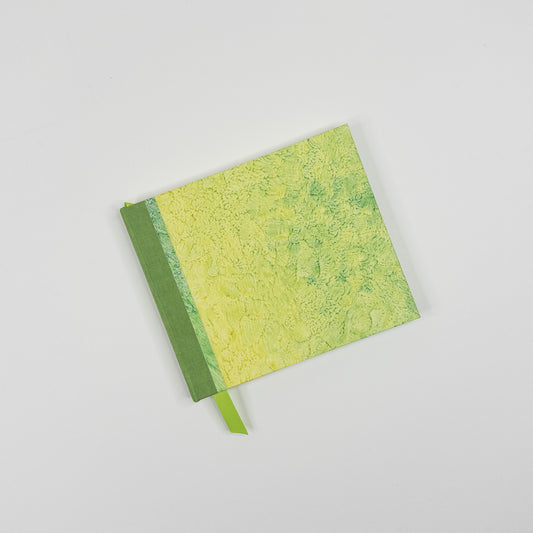 Handmade Casebound Book - Green & Limegreen