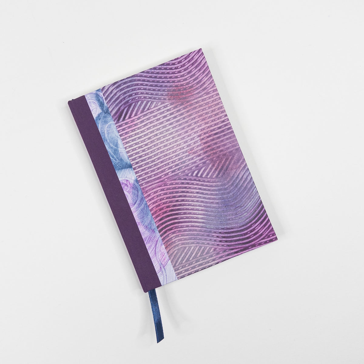Handmade Casebound Book - Blue & Purple