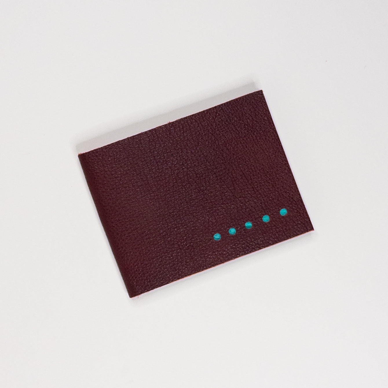 Leather Soft Cover Pamphlet-Style Book - Red