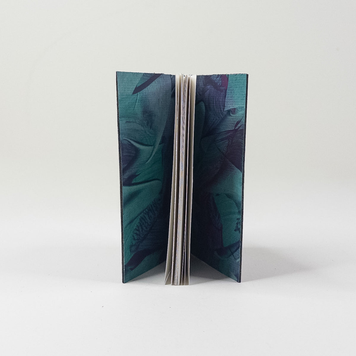 Leather Soft Cover Pamphlet-Style Book - Dark Green