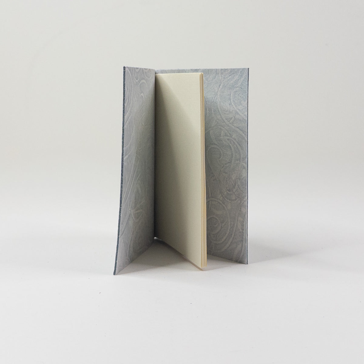 Leather Soft Cover Pamphlet-Style Book - Light Blue