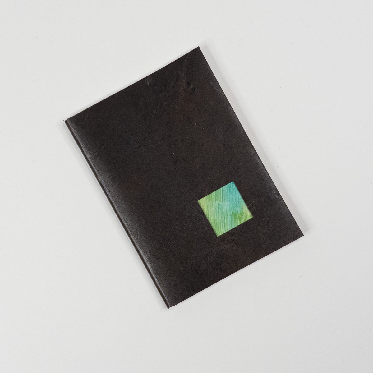 Leather Soft Cover Pamphlet-Style Book - Brown