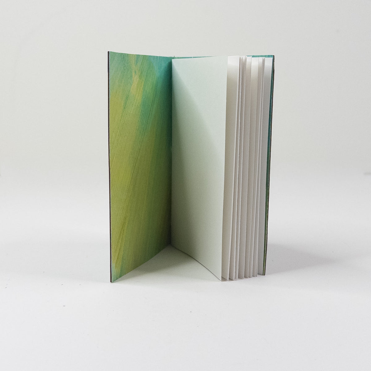 Leather Soft Cover Pamphlet-Style Book - Brown