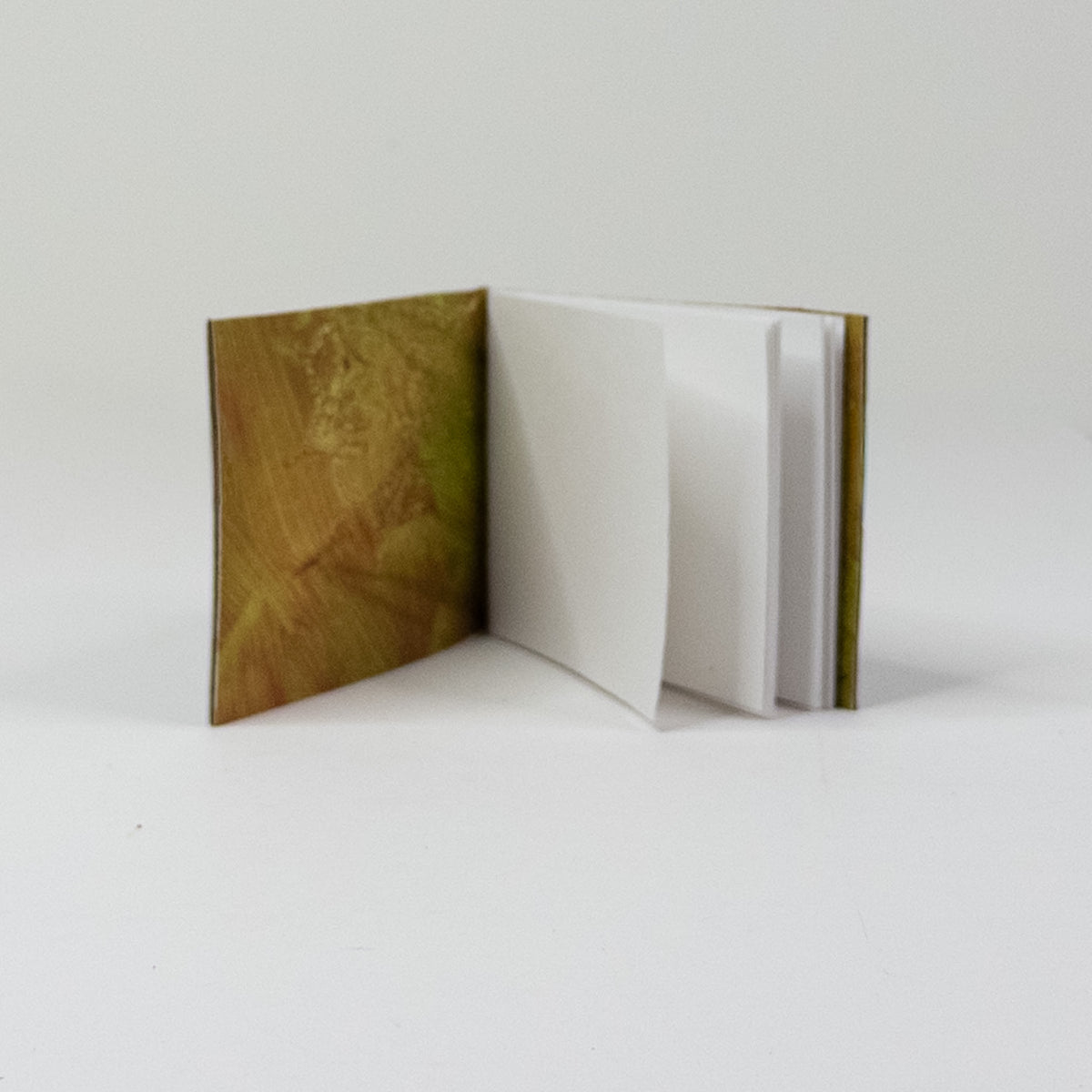 Leather Soft Cover Pamphlet-Style Notebook - Brown