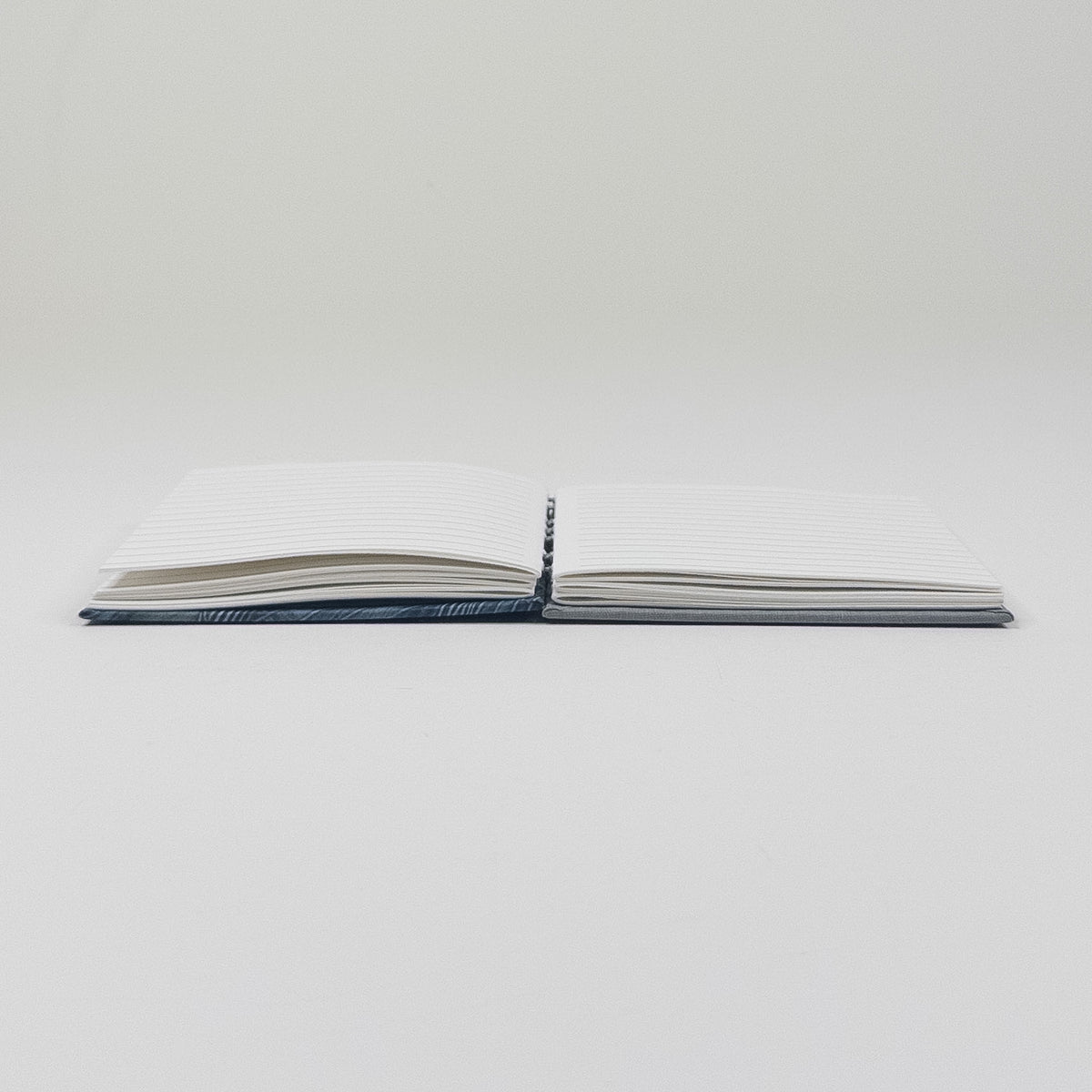 Coptic Stitch Handmade Book - Navy & Grey