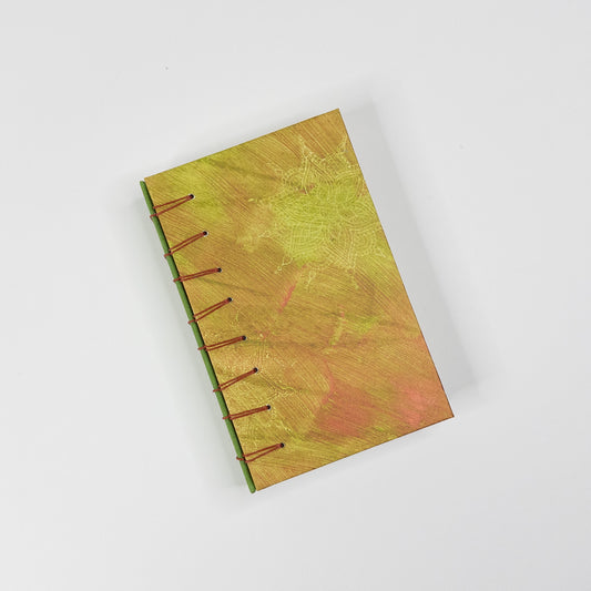 Secret Belgian Hand Bound Book - Copper and Green