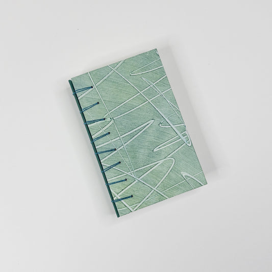 Secret Belgian Hand Bound Book - Green